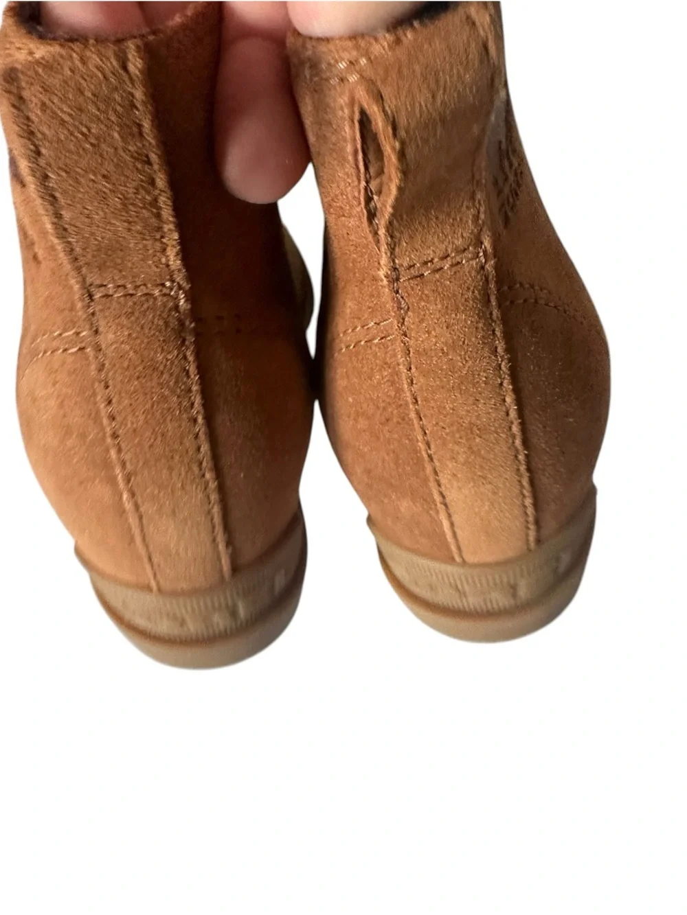 Sorel Evie II Chelsea Waterproof Leather Suede Wedge Boots 7.5